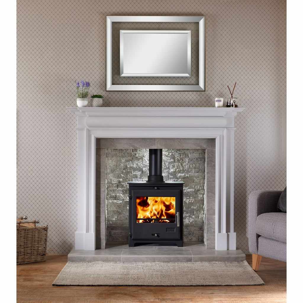 OER 8 DEFRA Approved MultiFuel Wood Burning Stove Log Burner