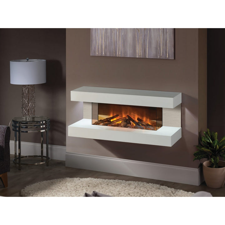 Tamarin 44 Wall Mounted Fireplace Electric - Floating Fireplace-Twilight Fires